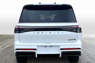 New Radiant White/Black Obsidian 2026 INFINITI QX80 AUTOGRAPH for